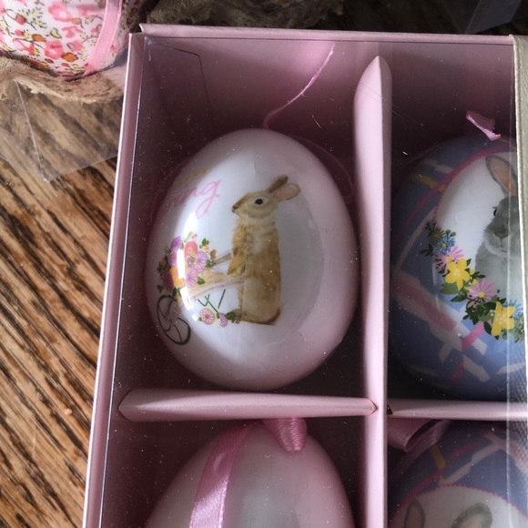 Set of 9 Easter Eggs Bunny Rabbit Eggs NIB - Picture 5 of 14